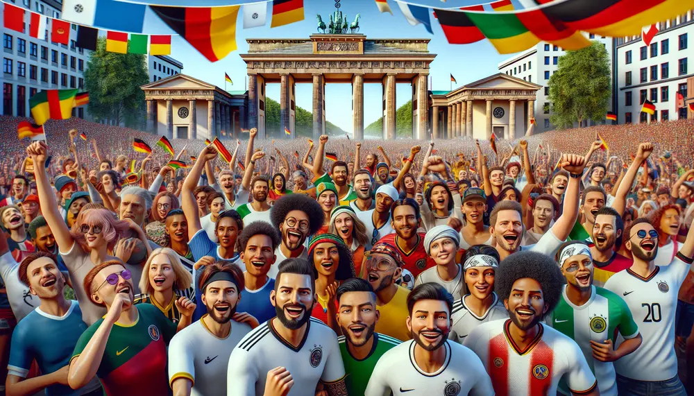 Berlin - Ein Fußballfest zur Europameisterschaft