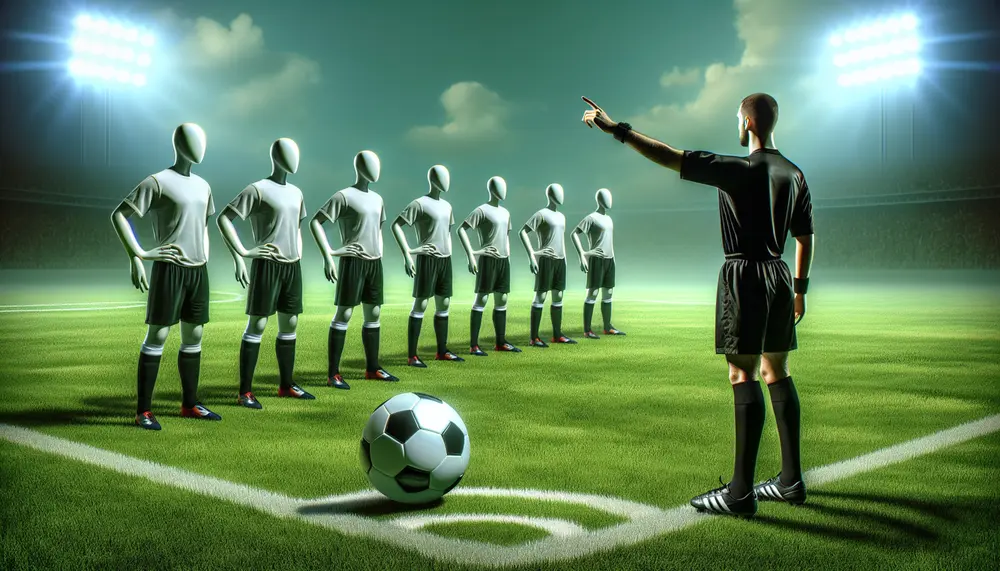 Der indirekte Freistoß im Fußball: Was du über die Regeln wissen solltest