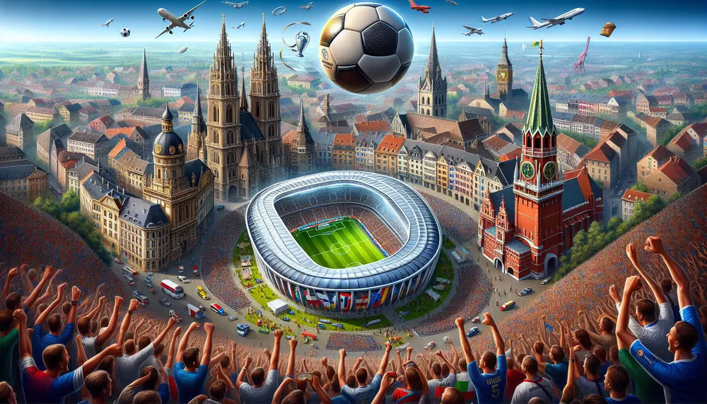 Die Austragungsorte der Fußballeuropameisterschaft im Überblick